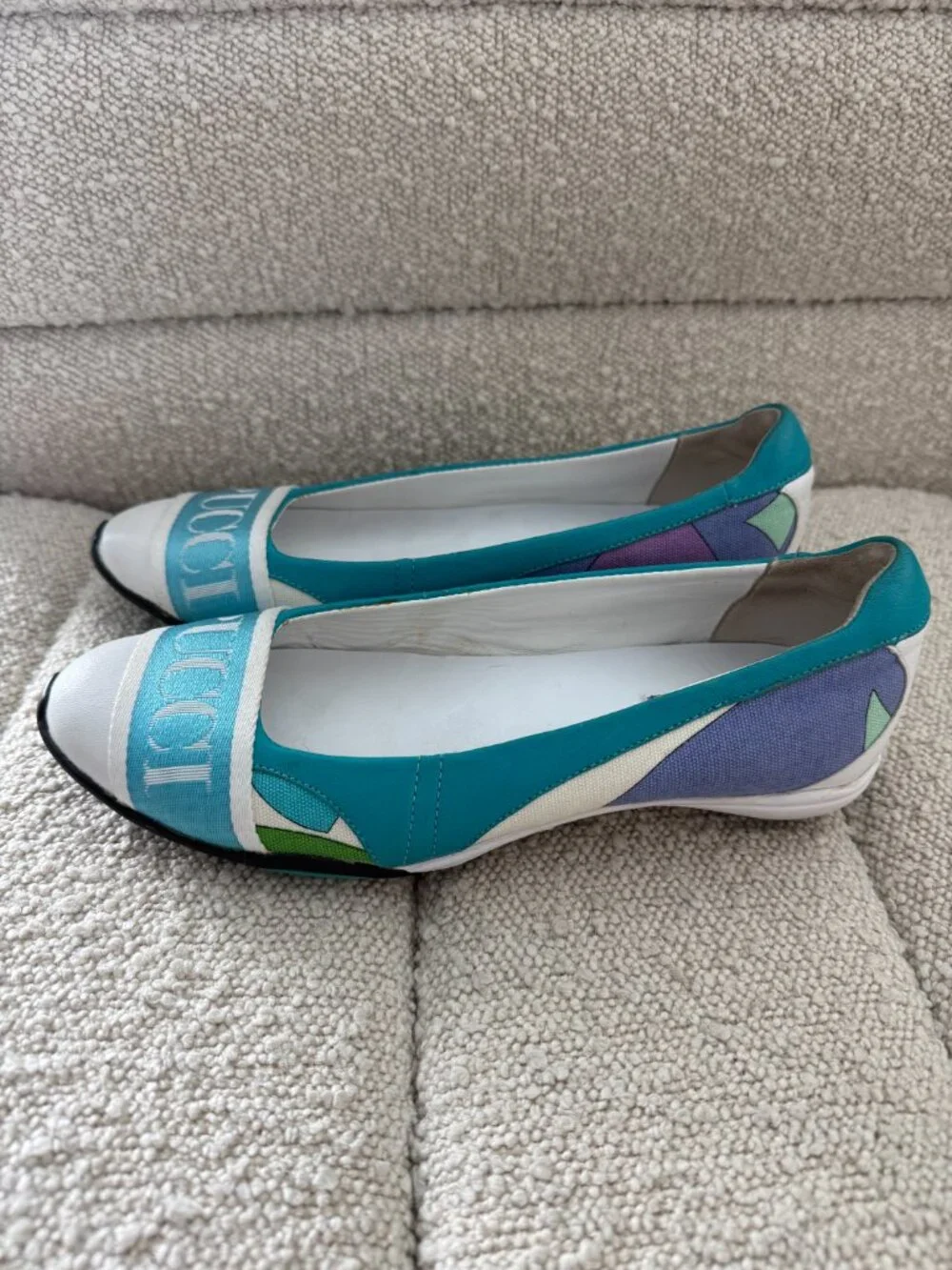 Rare Emilio Pucci Ballet Flats - Picture 11 of 11